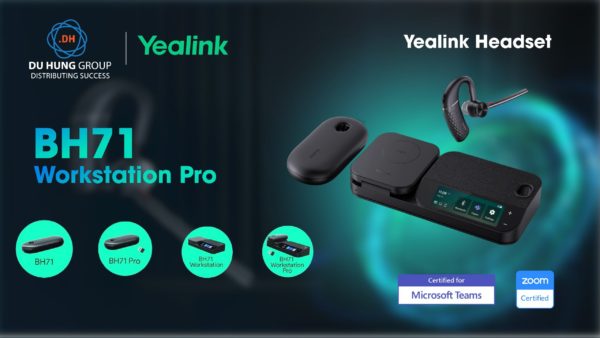 Tai nghe Bluetooth Yealink BH71 Workstation Pro