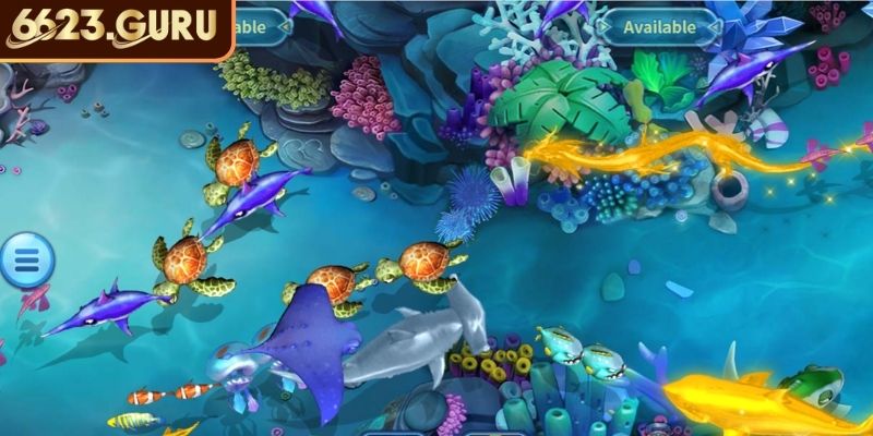 Bắn Cá WG 6623 - Thế Giới Đại Dương Đỉnh Cao, Thưởng Lớn 2 Cơ chế thưởng đa tầng tại Bắn Cá WG 6623