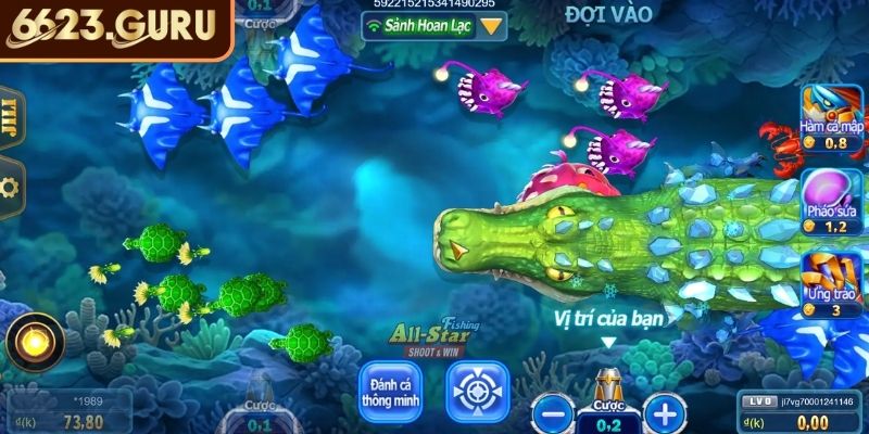 Bắn Cá YGR 6623 - Trải Nghiệm Giải Trí Với Tỷ Lệ Thắng Cao 3 Trải nghiệm game Shark Attack