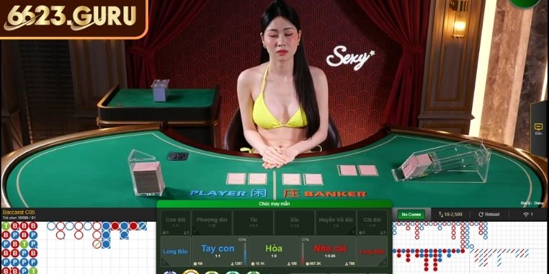 Soi Cầu Baccarat 6623 - Bí Quyết Nắm Trọn Nhịp Cầu Chính Xác 2 Soi cầu Baccarat 6623 dạng đảo liên tục